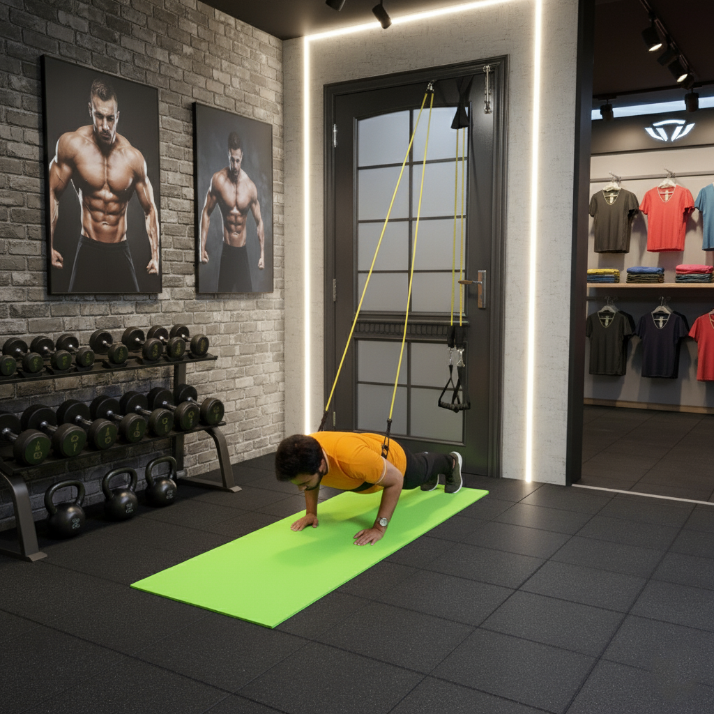 IronFlex™ Pro 150KG Heavy-Duty Fitness Home Gym Kit