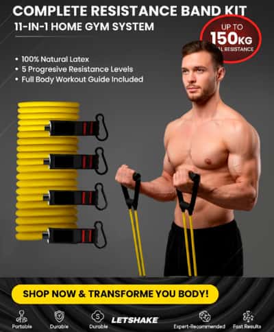Home Gym Kit with support belt 155 kg